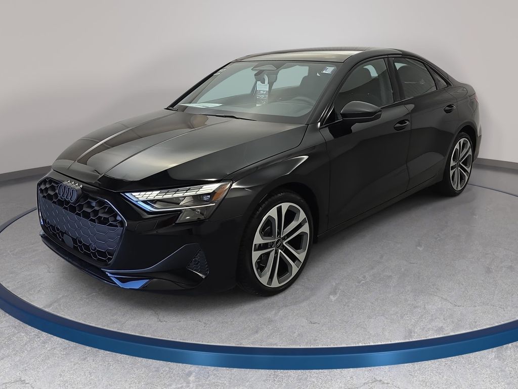 Black 2026 Audi A3 Hatchback All-Wheel Drive 7-Speed Automatic