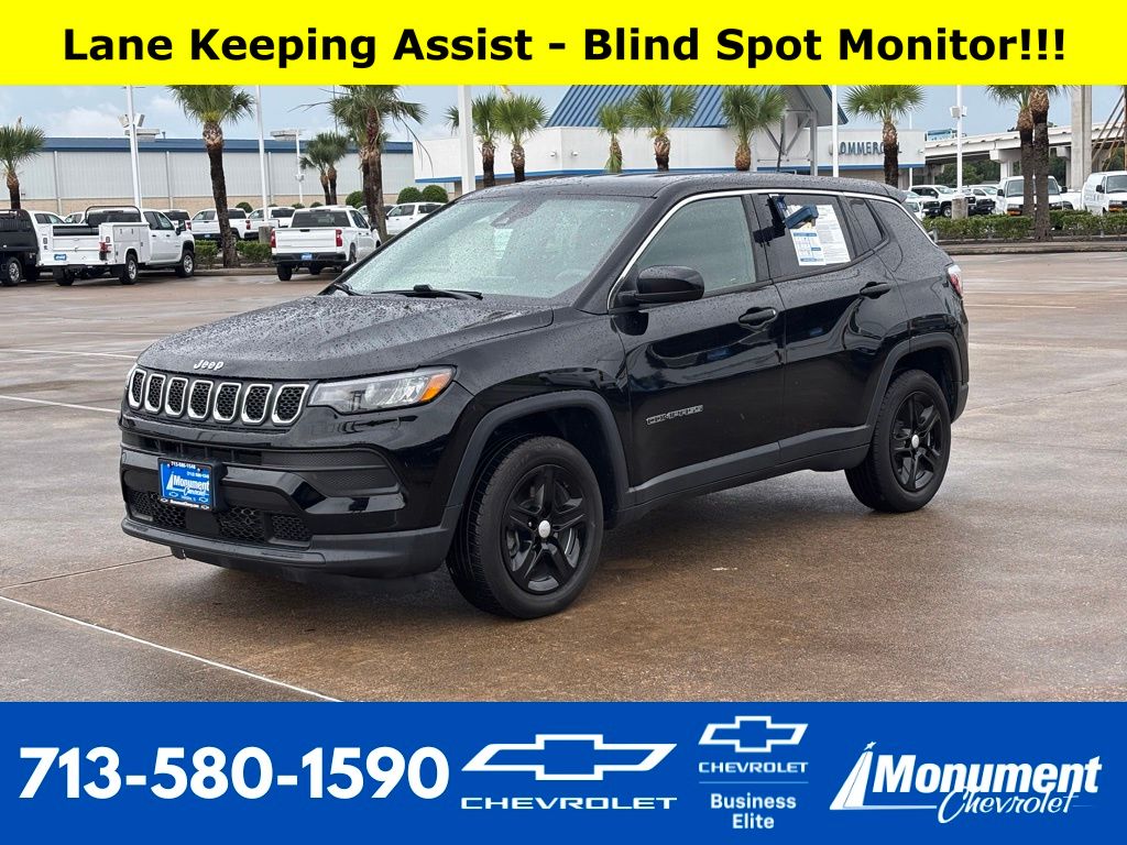2023 Jeep Compass Sport Black at Wharton Ford