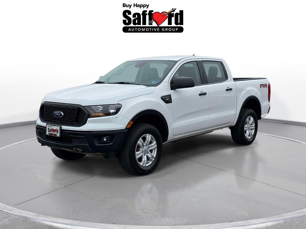 Oxford White 2020 Ford Ranger XL SuperCrew 4WD Pickup Truck Four-Wheel Drive Automatic