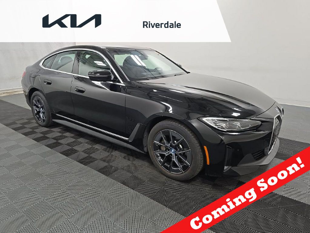 Jet Black 2023 BMW i4 eDrive35 Gran Coupe RWD Sedan Rear-Wheel Drive Automatic