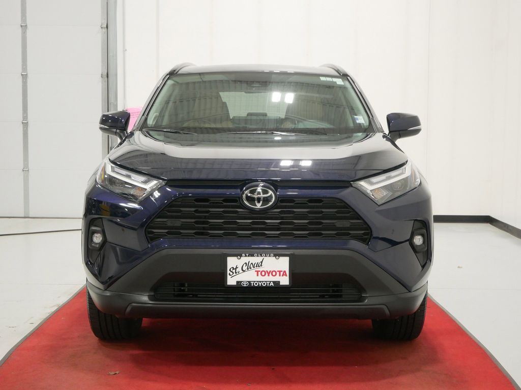 Used 2025 Toyota RAV4 XLE Premium with VIN 2T3A1RFVXSW618322 for sale in Waite Park, Minnesota
