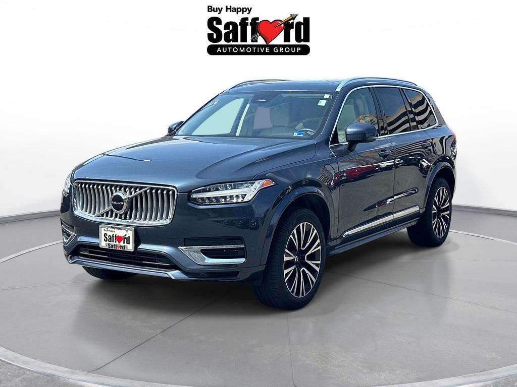 Denim Blue Metallic 2023 Volvo XC90 Recharge T8 Core Bright Theme eAWD SUV / Crossover All-Wheel Drive Automatic