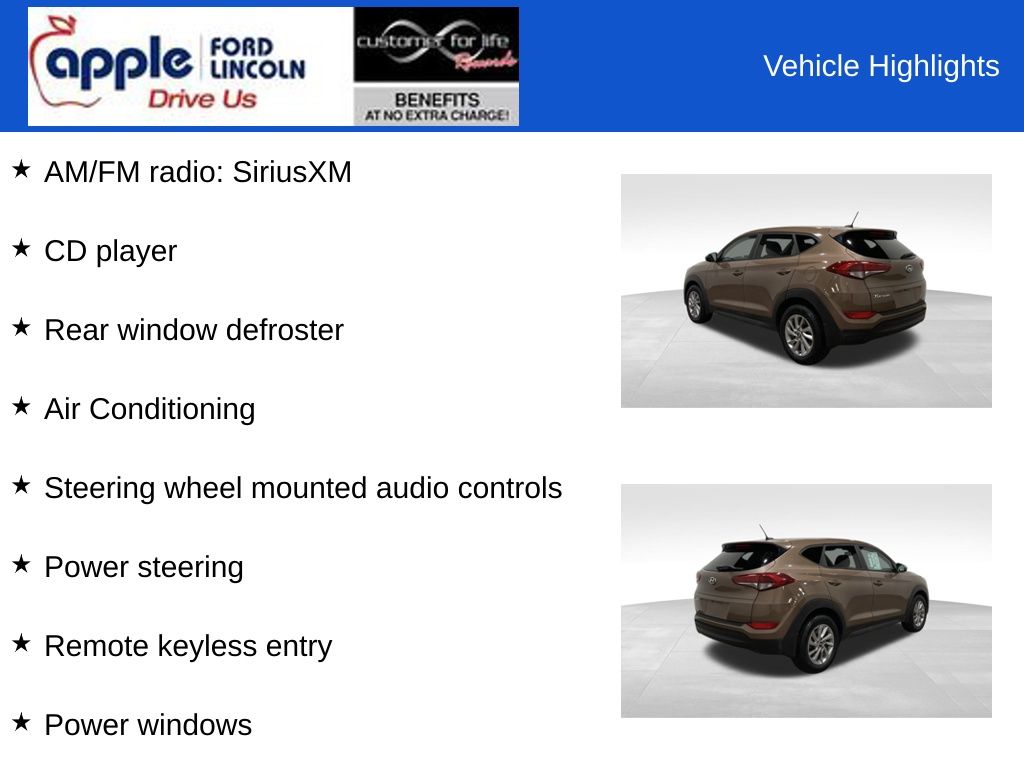 2016 Hyundai Tucson SE