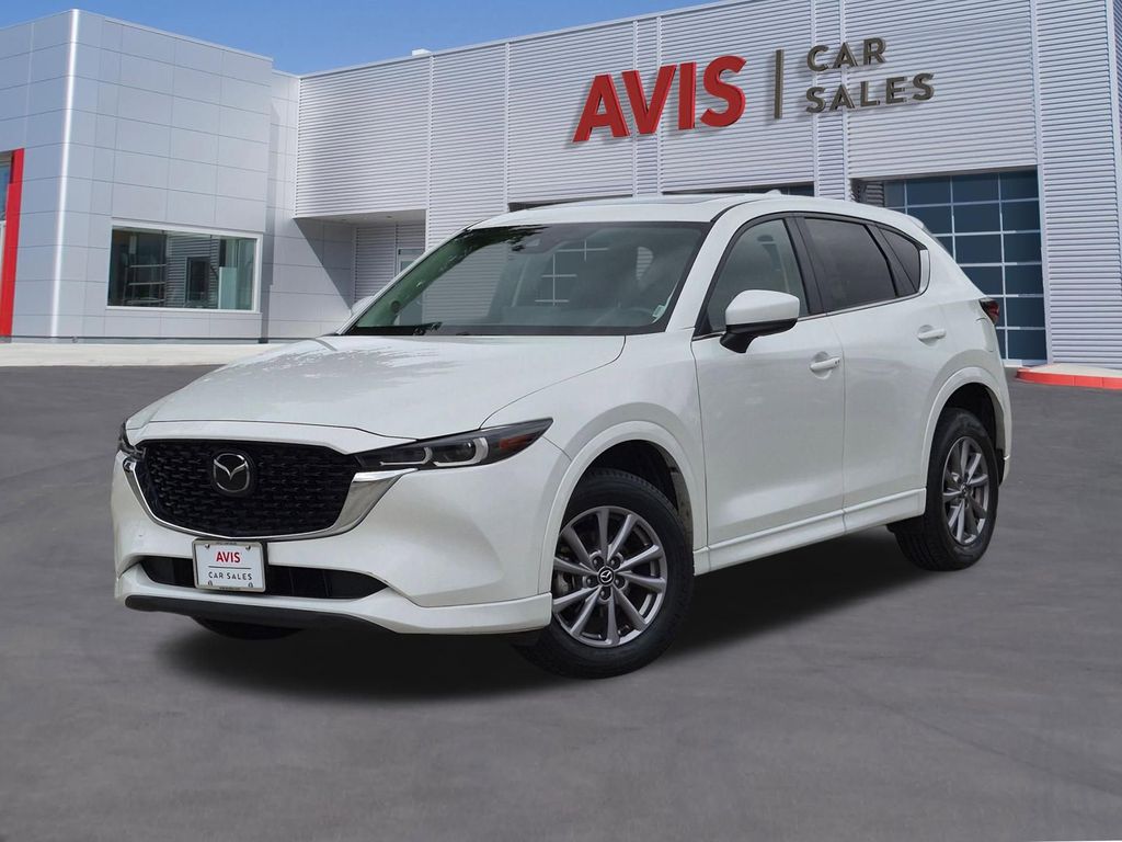 White 2025 Mazda CX-5 2.5 S Preferred AWD SUV / Crossover All-Wheel Drive 6-Speed Automatic