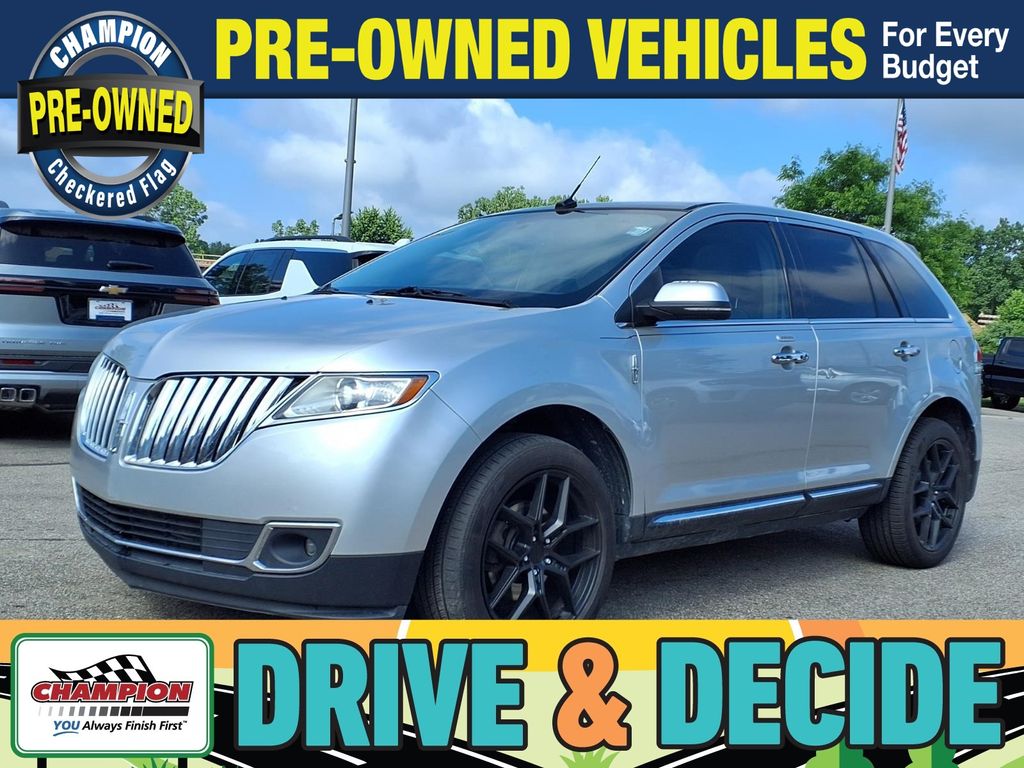 Ingot Silver Metallic 2013 Lincoln MKX AWD SUV / Crossover All-Wheel Drive 6-Speed Automatic