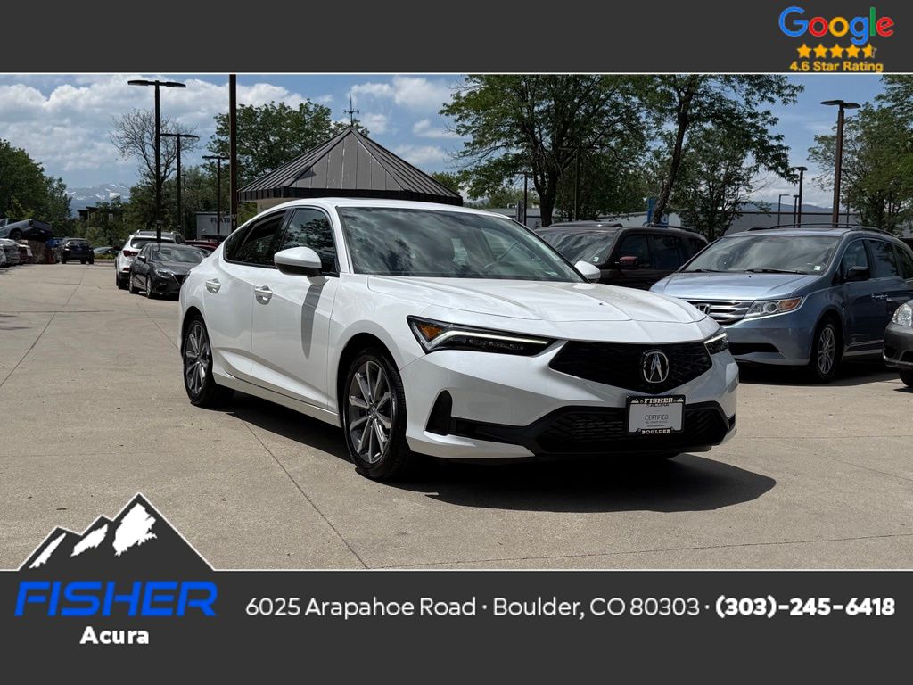 Gray (Platinum) 2026 Acura Integra FWD Sedan Front-Wheel Drive Continuously Variable Transmission