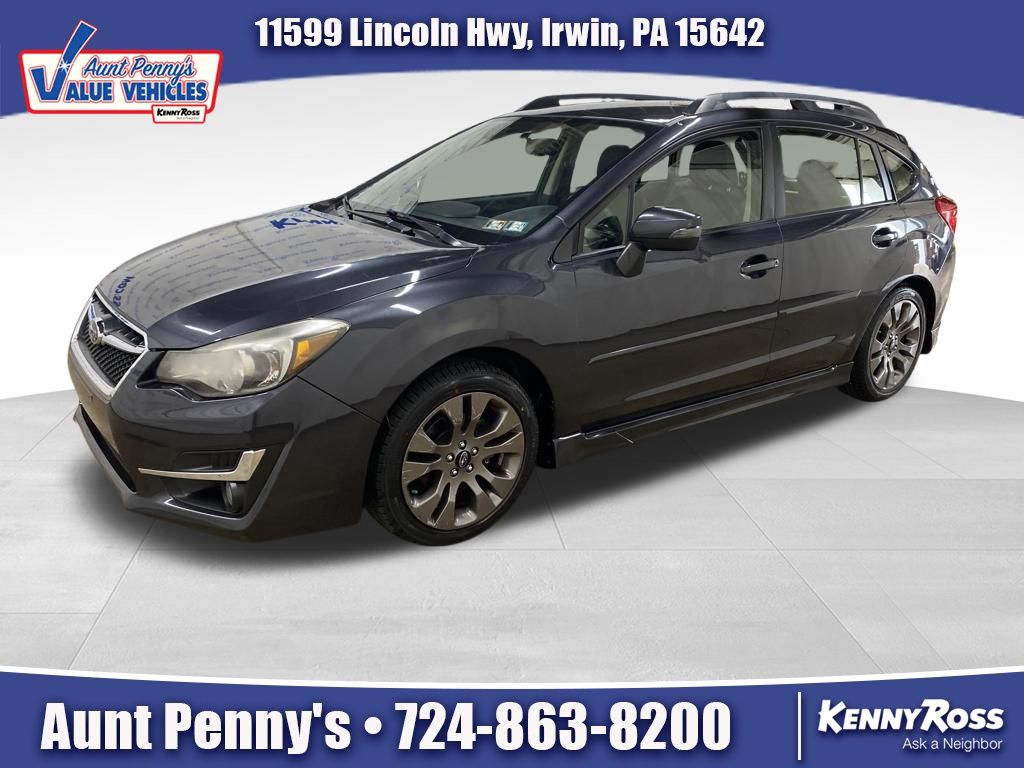 Dark Gray Metallic 2015 Subaru Impreza 2.0i Sport Limited Hatchback Hatchback All-Wheel Drive Continuously Variable Transmission