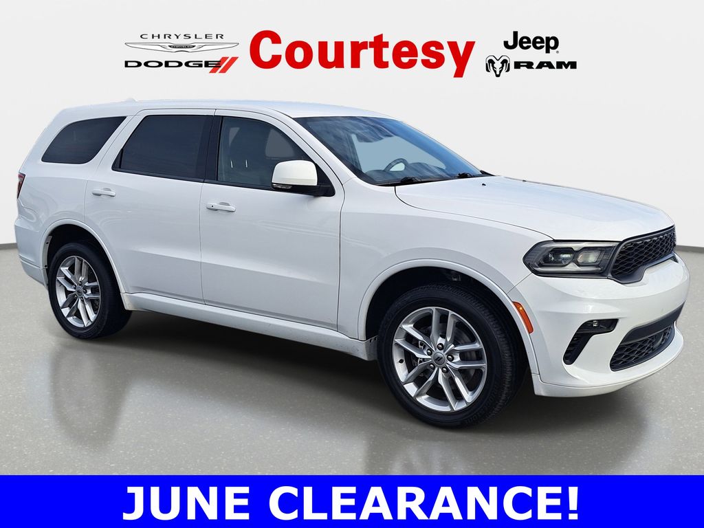 White Knuckle Clearcoat 2022 Dodge Durango GT Plus AWD SUV / Crossover All-Wheel Drive 8-Speed Automatic