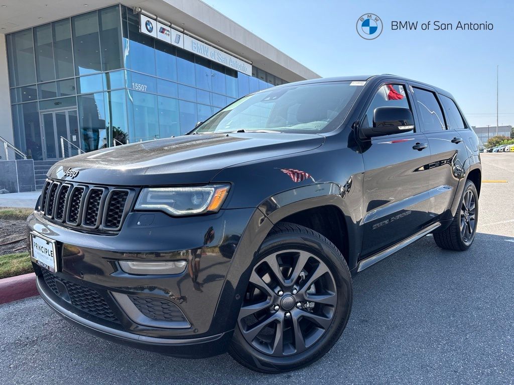 Diamond Black Crystal Pearlcoat 2018 Jeep Grand Cherokee SUV / Crossover 4X2 8-Speed Automatic