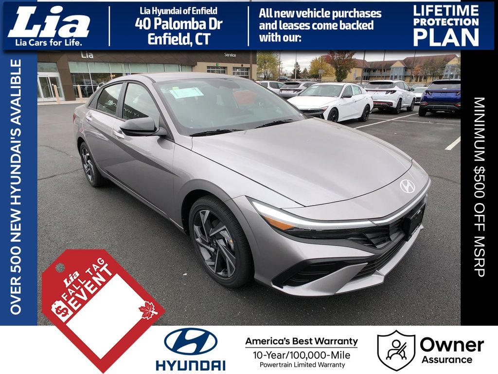Fluid Metal 2026 Hyundai Elantra Hybrid Sedan Front-Wheel Drive 6-Speed Dual Clutch