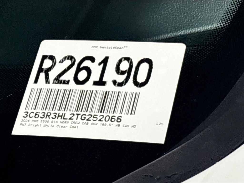 2026 Ram 3500 Big Horn
