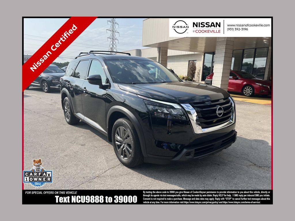 Super Black 2025 Nissan Pathfinder SUV / Crossover All-Wheel Drive 9-Speed Automatic