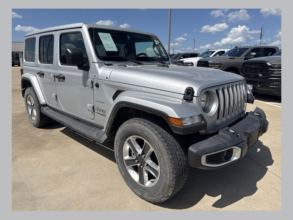 Silver 2022 Jeep Wrangler SUV / Crossover Four-Wheel Drive 8-Speed Automatic
