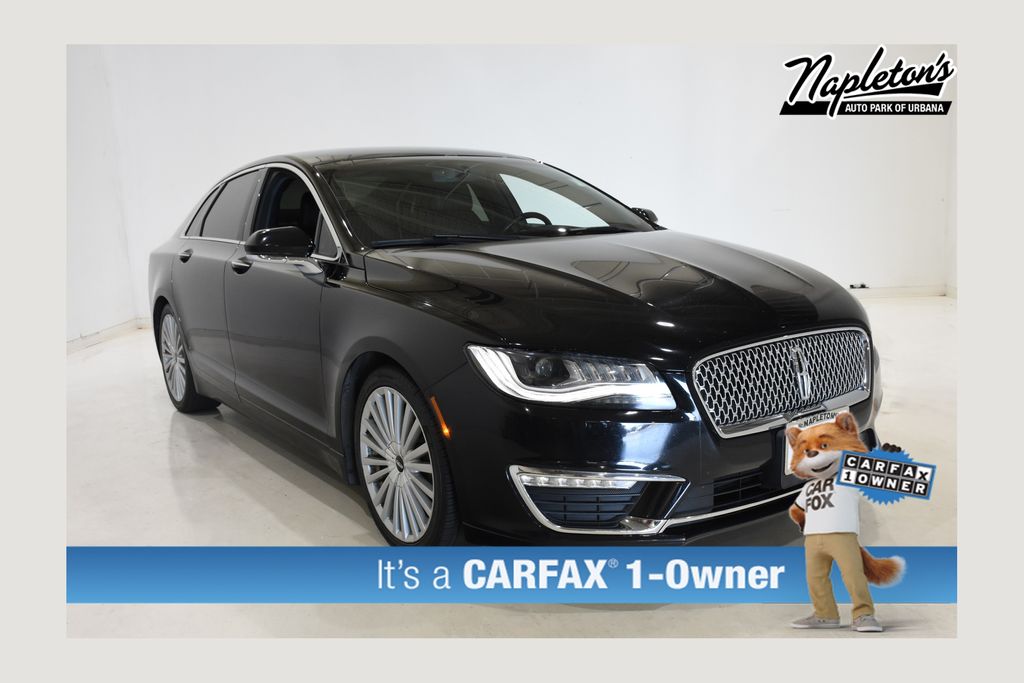 Black Velvet 2017 Lincoln MKZ Sedan Front-Wheel Drive 6-Speed Automatic