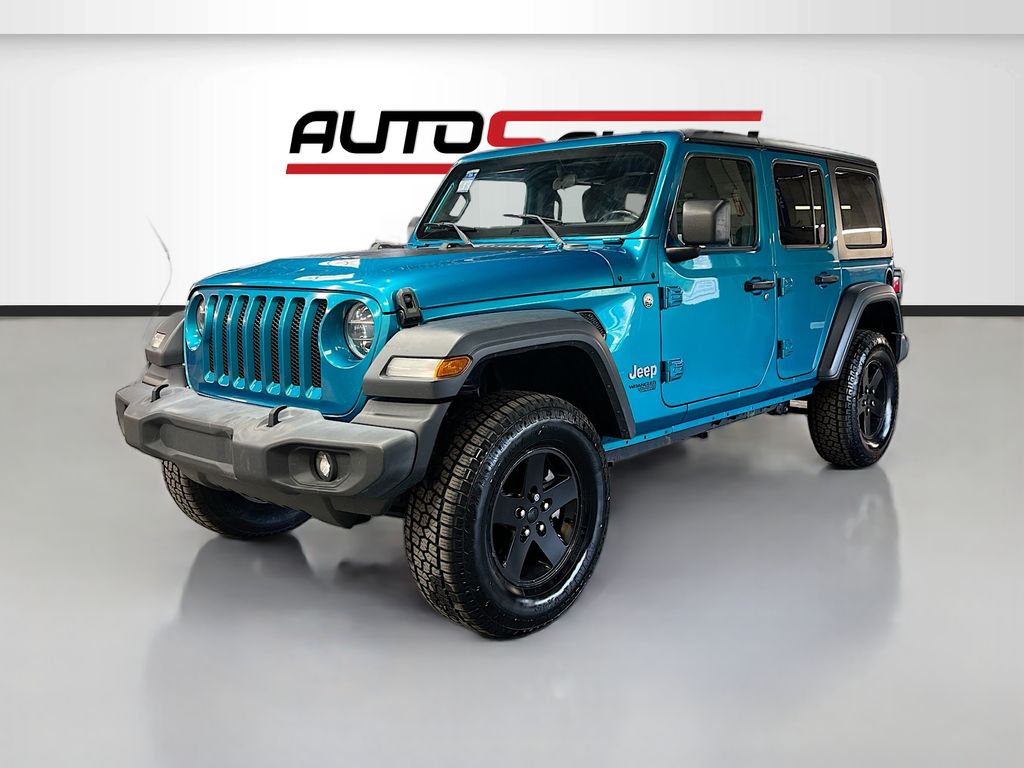 Used 2020 Bikini Pearlcoat Jeep Unlimited Sport S image 3
