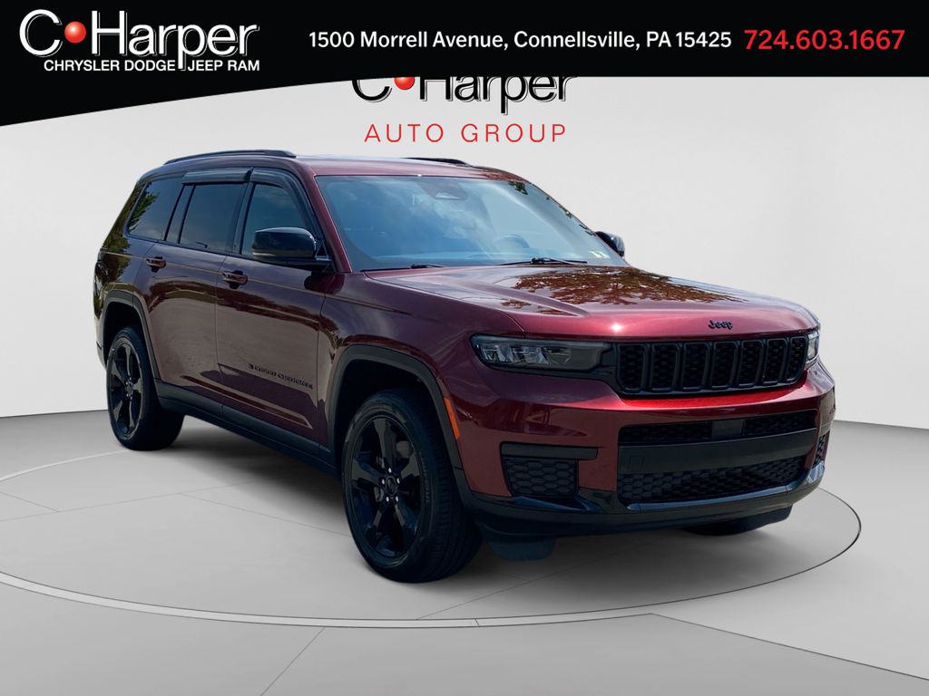 Velvet Red Pearlcoat 2024 Jeep Grand Cherokee L SUV / Crossover Four-Wheel Drive 8-Speed Automatic