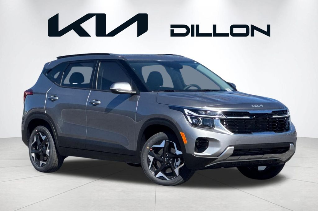 Steel Gray 2026 Kia Seltos SUV / Crossover All-Wheel Drive Continuously Variable Transmission