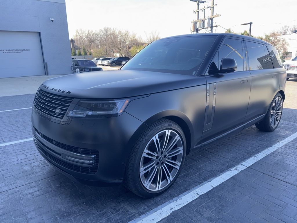 Obsidian Black Metallic 2025 Land Rover Range Rover P530 Autobiography LWB AWD SUV / Crossover All-Wheel Drive 8-Speed Automatic