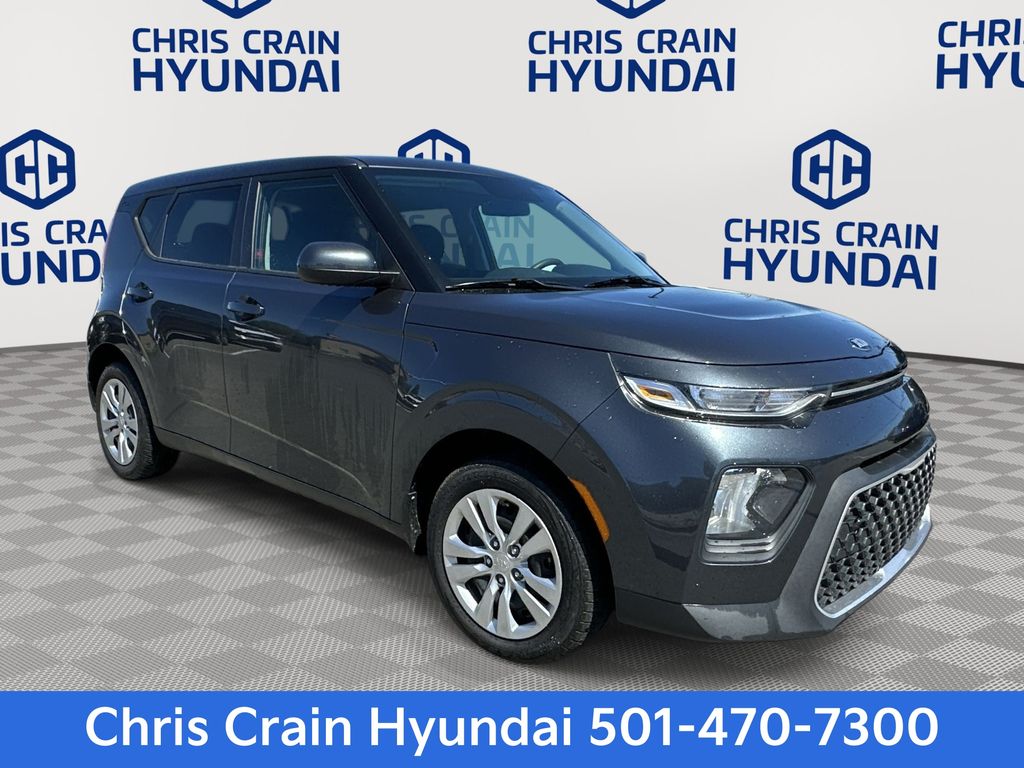 Gravity Gray 2021 Kia Soul SUV / Crossover Front-Wheel Drive Continuously Variable Transmission