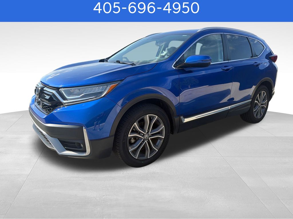 Black (Obsidian Blue Pearl) 2021 Honda CR-V SUV / Crossover All-Wheel Drive Continuously Variable Transmission