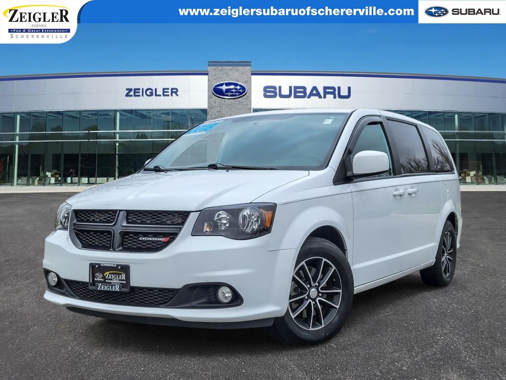 White Knuckle Clearcoat 2018 Dodge Grand Caravan SXT FWD Minivan Front-Wheel Drive 6-Speed Automatic