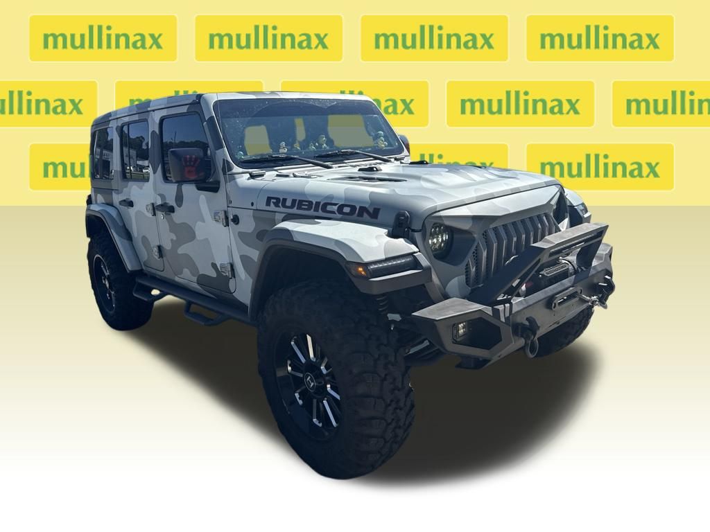 2019 Billet Silver Metallic Clearcoat Jeep Wrangler Unlimited Rubicon 4X4 SUV