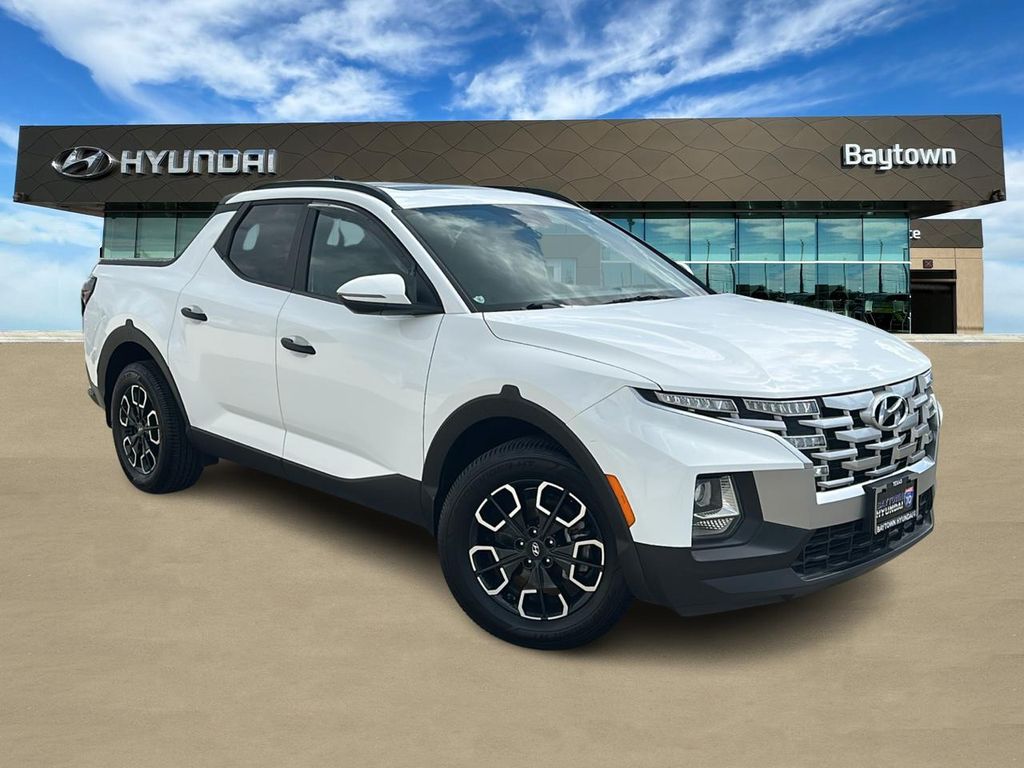 2022 Hyundai Santa Cruz SEL White at DeMontrond Auto Country