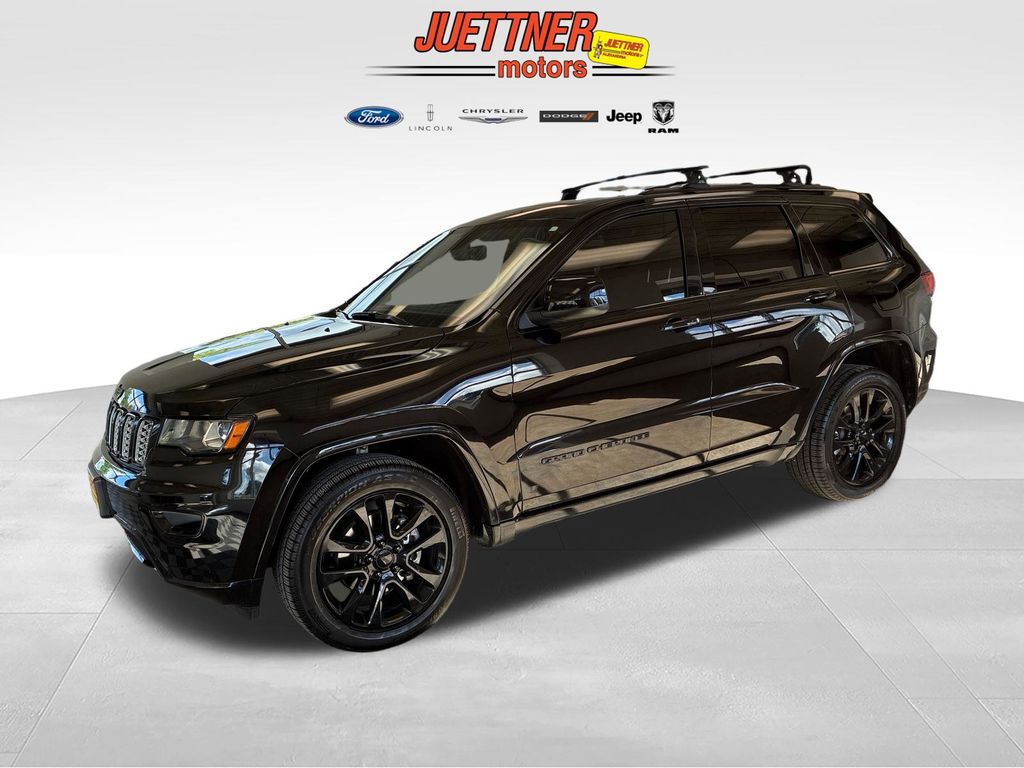 Diamond Black Crystal Pearlcoat 2020 Jeep Grand Cherokee SUV / Crossover Four-Wheel Drive 8-Speed Automatic