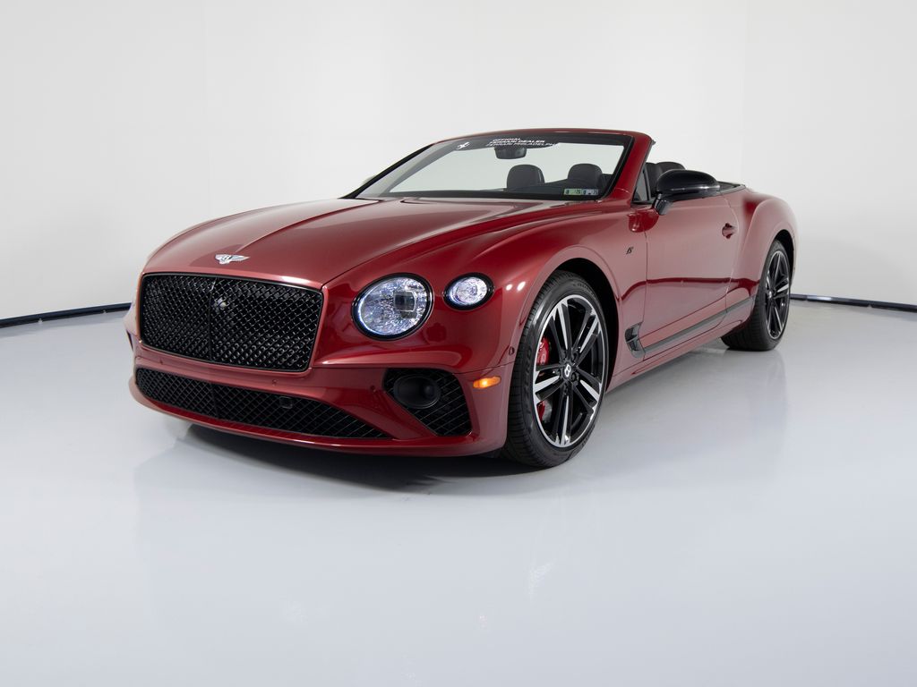 Candy Red by Mulliner 2023 Bentley Continental GTC Convertible All-Wheel Drive 8-Speed Dual Clutch