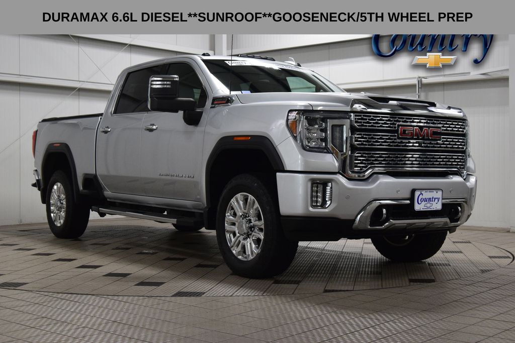 Quicksilver Metallic 2023 GMC Sierra 2500HD Pickup Truck Four-Wheel Drive Automatic