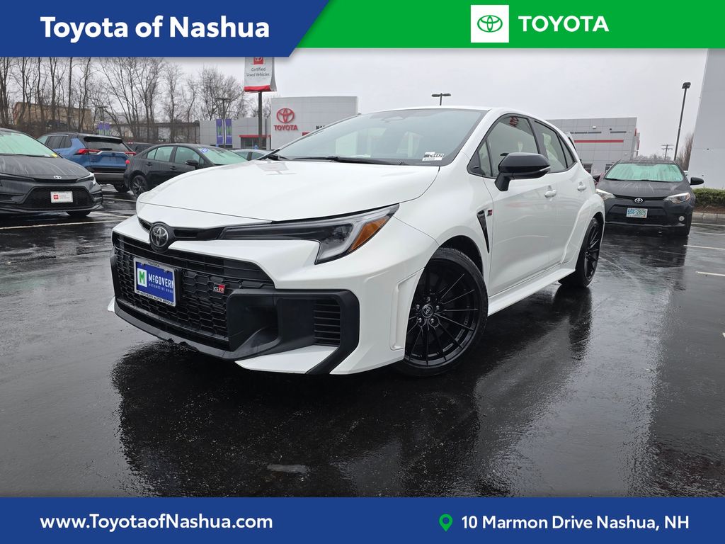 Ice Cap White 2025 Toyota GR Corolla Core AWD Hatchback All-Wheel Drive 8-Speed Automatic