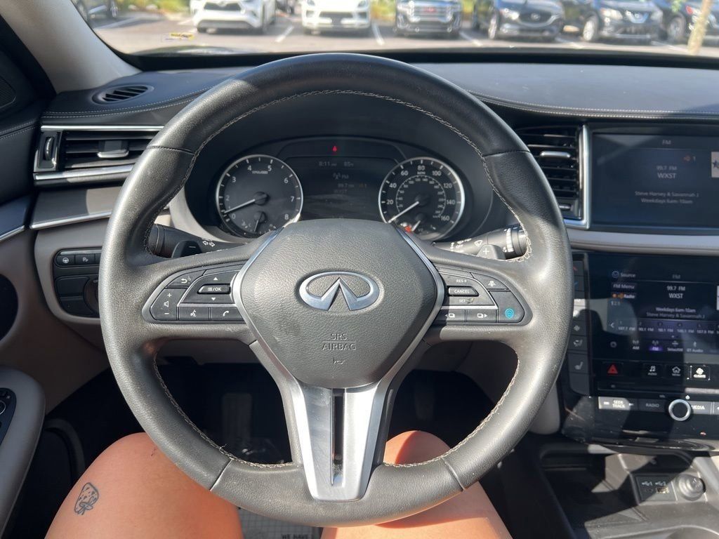 2024 Hermosa Blue INFINITI QX50 LUXE FWD SUV