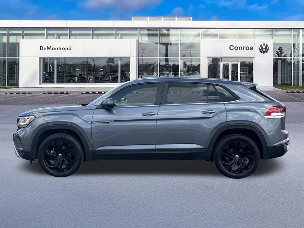 2022 Volkswagen Atlas Cross Sport 3.6L V6 SE w/Technology Gray at DeMontrond Auto Country