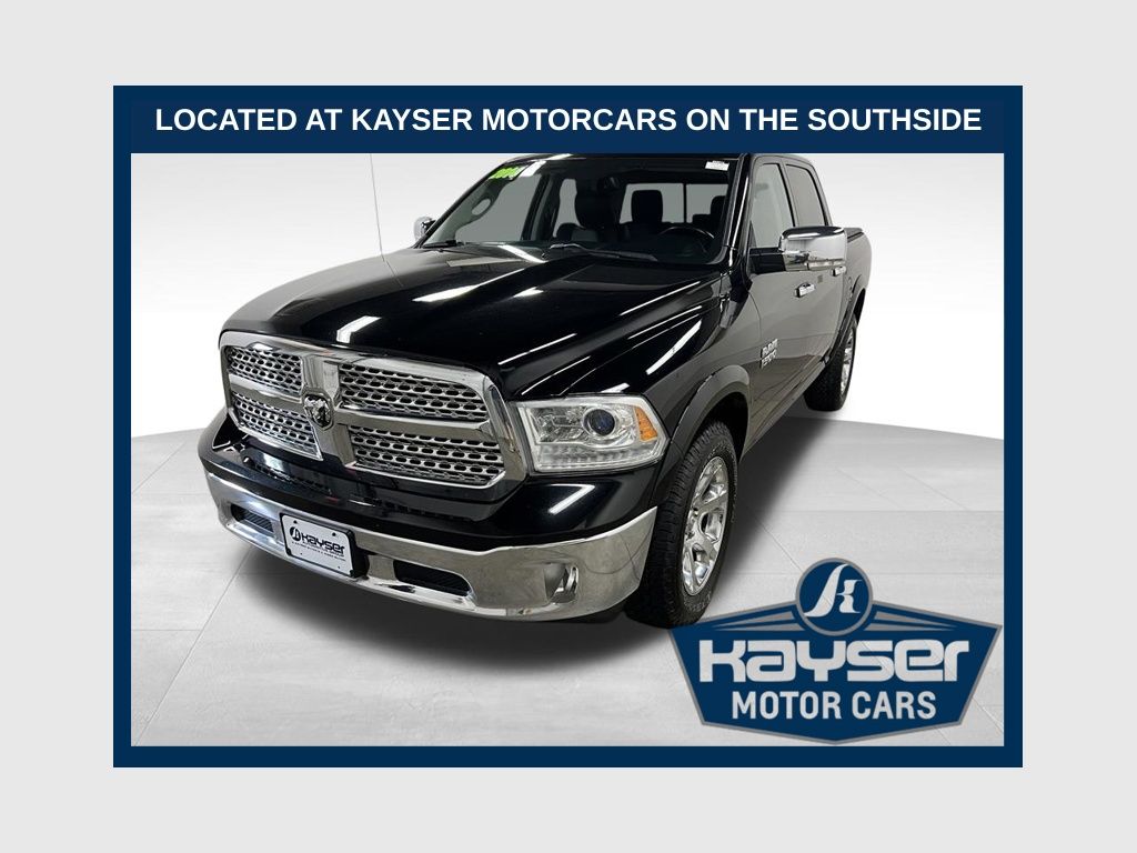 Black Clearcoat 2014 RAM 1500 Pickup Truck Four-Wheel Drive 8-Speed Automatic
