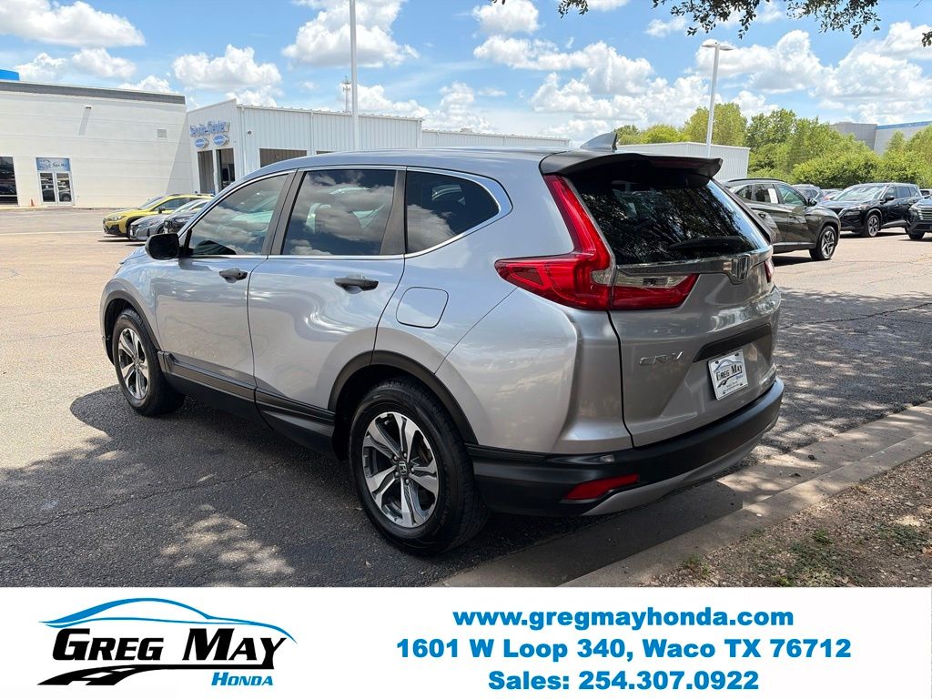 2019 Honda CR-V LX Silver at Greg May Honda