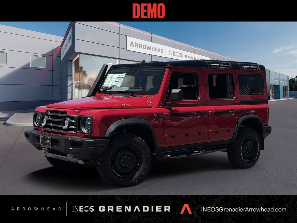 Red 2025 Ineos Grenadier SUV / Crossover Four-Wheel Drive 8-Speed Automatic