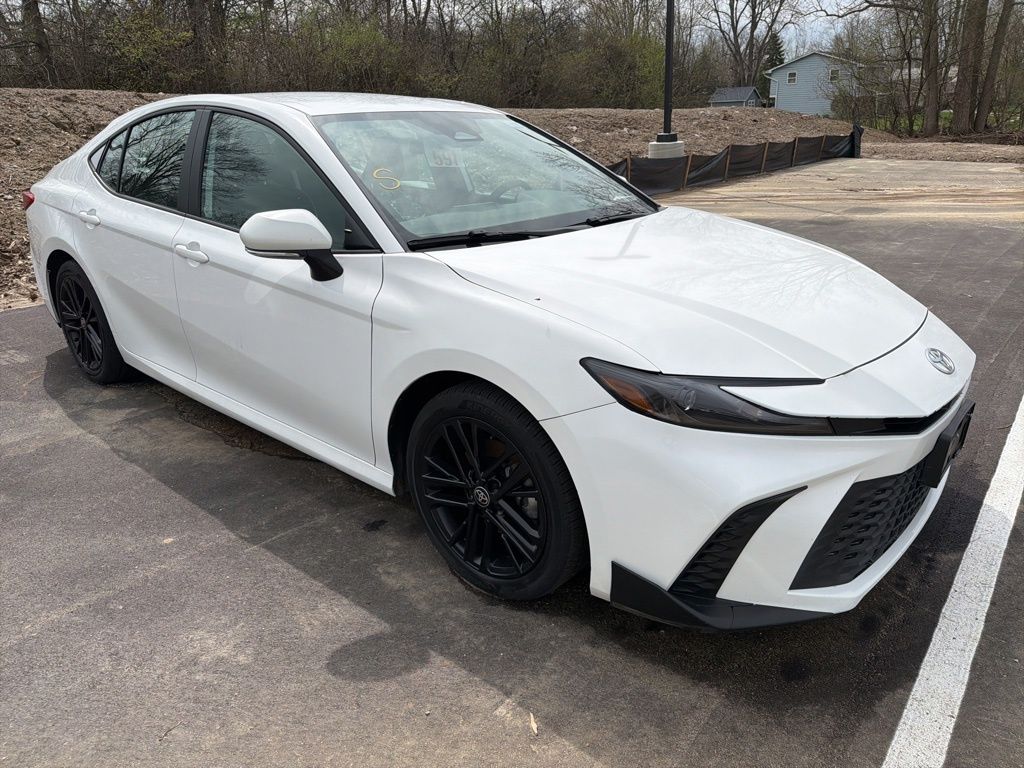 Ice Cap 2025 Toyota Camry SE FWD Sedan Front-Wheel Drive Continuously Variable Transmission