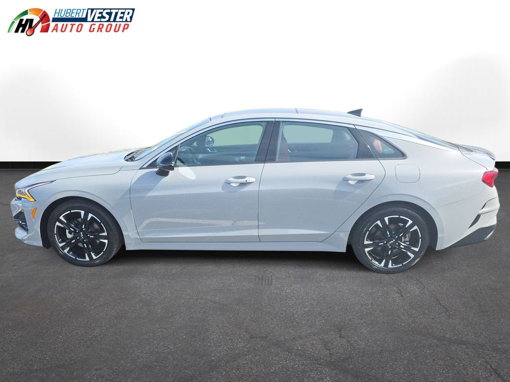 Wolf Gray 2022 Kia K5 GT-Line FWD Sedan Front-Wheel Drive 8-Speed Automatic