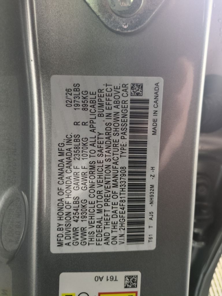 New 2026 Honda Civic Hybrid For Sale in Fort Wayne, IN