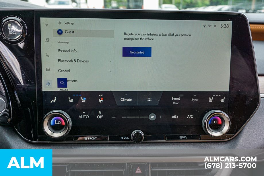 Used 2024 Black Lexus 350 Premium image 34