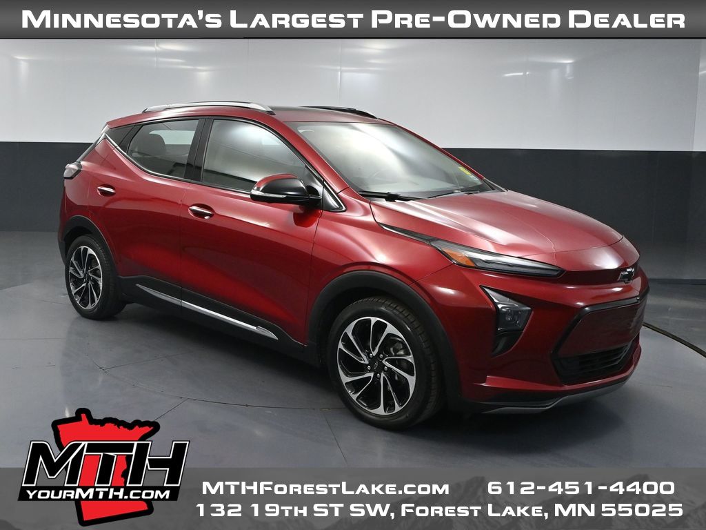 Cherry Red Tintcoat 2022 Chevrolet Bolt EUV Hatchback Front-Wheel Drive 1-Speed Automatic