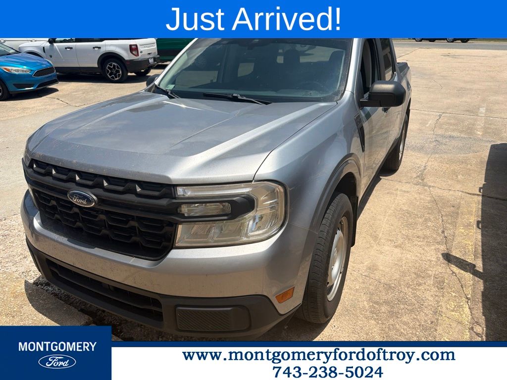 Silver Metallic 2022 Ford Maverick Pickup Truck Front-Wheel Drive 8-Speed Automatic