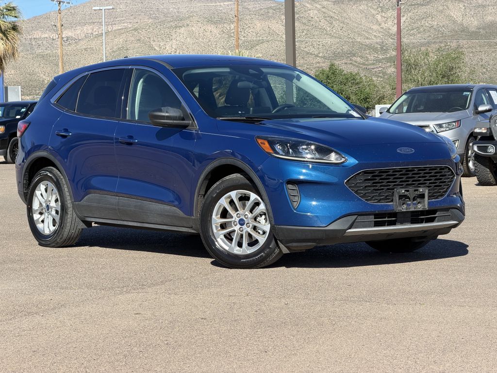 Atlas Blue Metallic 2022 Ford Escape SE FWD SUV / Crossover Front-Wheel Drive 8-Speed Automatic