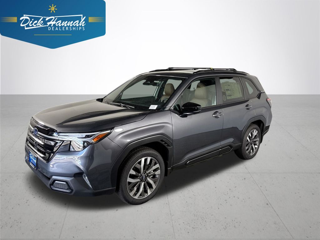 Gray Metallic 2026 Subaru Forester Touring Crossover AWD SUV / Crossover All-Wheel Drive Continuously Variable Transmission
