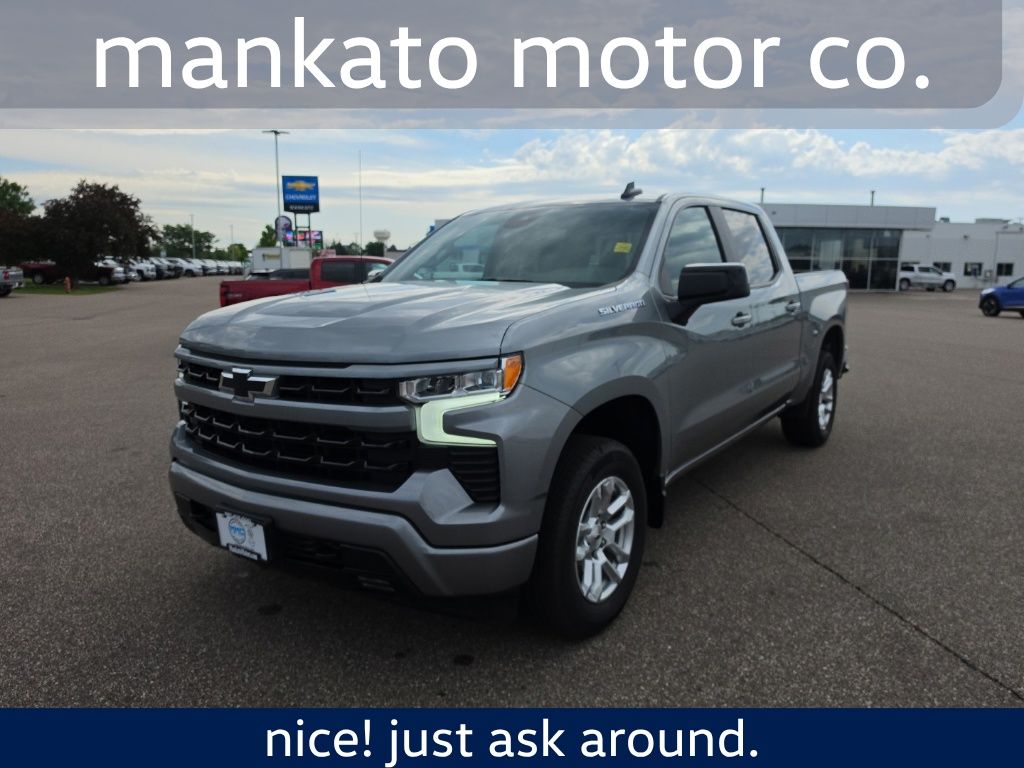 Sterling Gray Metallic 2026 Chevrolet Silverado 1500 Pickup Truck Four-Wheel Drive Automatic