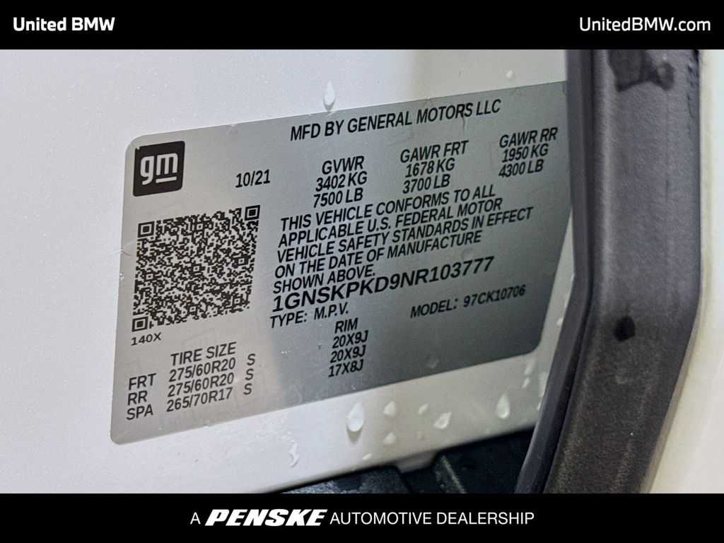 Thumbnail: 2022 Chevrolet Tahoe - 16