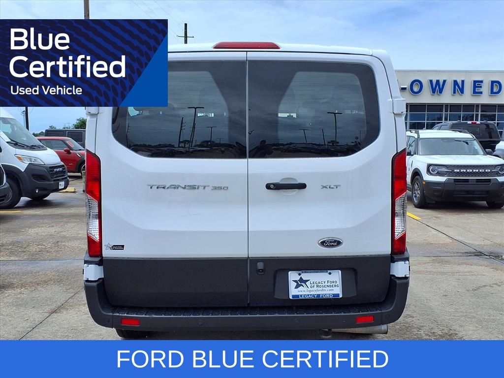 2023 Ford Transit-350 XLT White at North Houston Mitsubishi