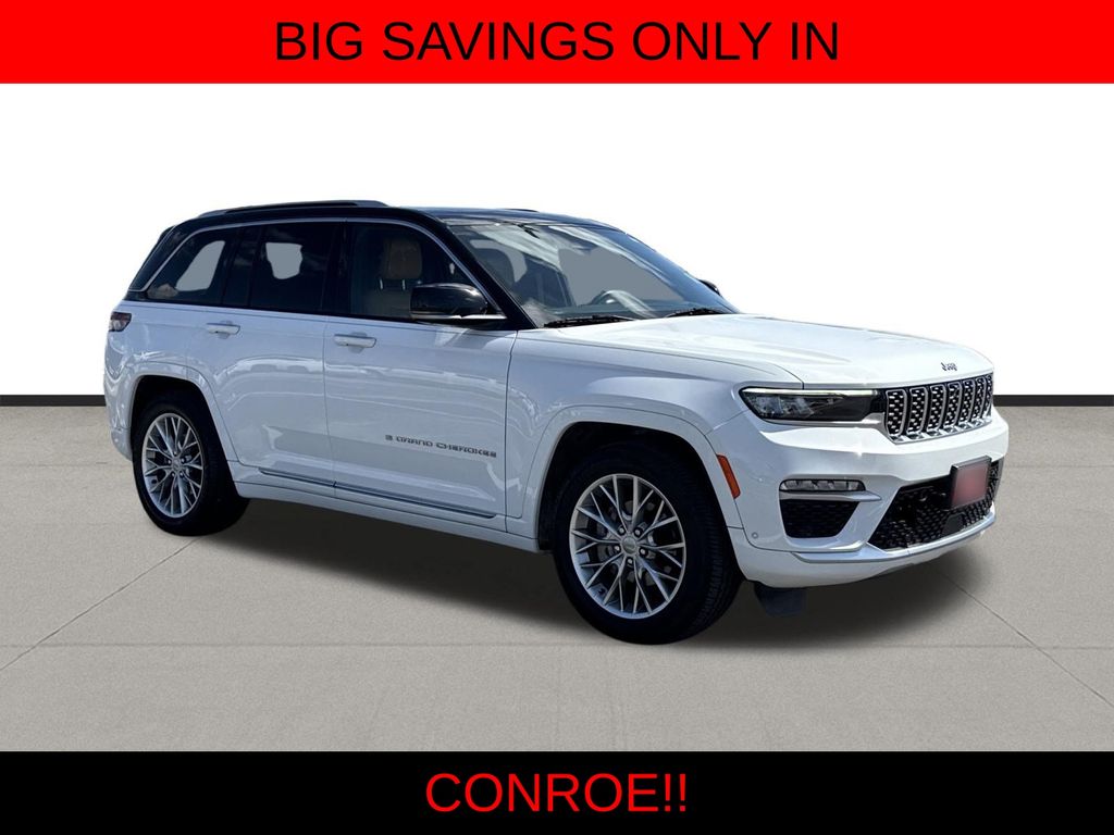 2023 Jeep Grand Cherokee Summit White at DeMontrond Gulf Freeway