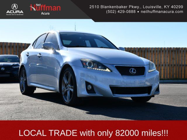 White 2011 Lexus IS 250 Sedan RWD Sedan Rear-Wheel Drive 6-Speed Automatic