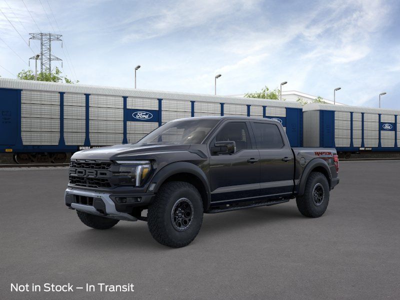 Agate Black Metallic 2026 Ford F-150 Raptor SuperCrew 4WD Pickup Truck Four-Wheel Drive Automatic